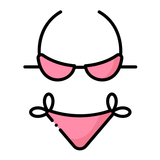 Bikini Generic Outline Color Icon