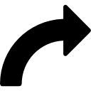 Turn right arrow 