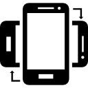 smartphone drehen icon