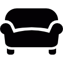 sofa mit armlehne icon