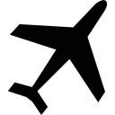 avião comercial icon