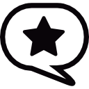 balão com estrela 
