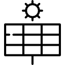 energía solar icon