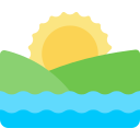 puesta de sol icon