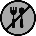 sin comida icon