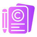 derechos de autor icon