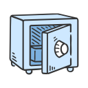 caja fuerte icon