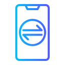 transferencia de datos icon
