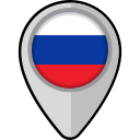 Russia Flat Rounded Flag Icon with Transparent Background 16328914 PNG