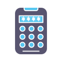 código pin icon