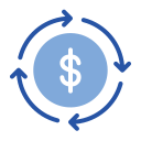 economía circular icon