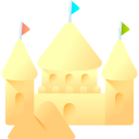 castillo de arena icon