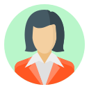 mujer de negocios icon