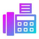 máquina de fax