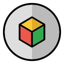 cubo 3d icon