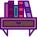 estante para libros icon