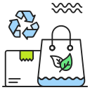 eco packaging icon