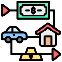 plan financiero icon