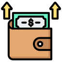 gastando dinero icon