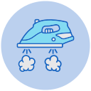 Plancha de vapor icon