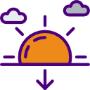 puesta de sol icon