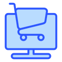 las compras en línea icon