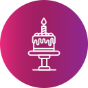 pastel de cumpleaños icon