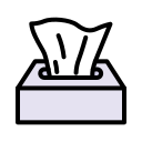 caja de pañuelos icon