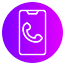 llamada telefónica icon