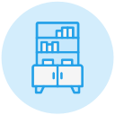 estante para libros icon