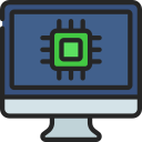 chip de computadora icon