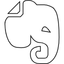 logotipo de evernote icon