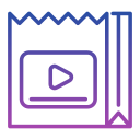 video tutorial icon