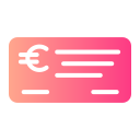 cheque bancario icon