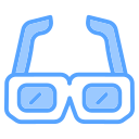 gafas 3d icon