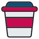 vaso de papel icon