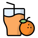 zumo de naranja icon