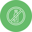 no alcohol icon