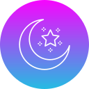 luna creciente icon