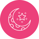 luna creciente icon