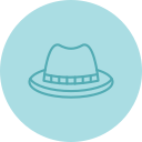 sombrero de fieltro 