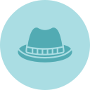 sombrero de fieltro 