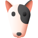 Bull terrier icon