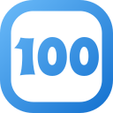 100 icon