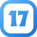 número 17 icon