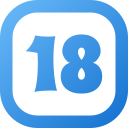 número 18 icon