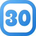 número 30 icon