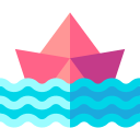 barco de papel icon