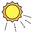 luz del sol icon