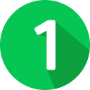 numero 1 icon